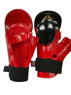 Used Martial Arts Gloves Red Senior