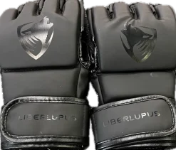 Used Martial Arts Gloves Black S/M