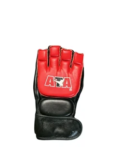 Used Martial Arts Gloves Red Senior