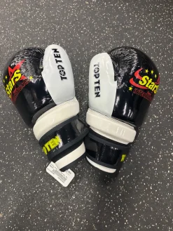 Used Martial Arts Gloves Black Senior