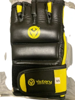 Used Martial Arts Gloves Black Senior