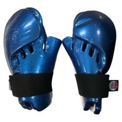 Used Martial Arts Hand Pads Royal Blue SM