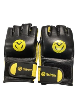 Used Martial Arts Hand Pads Yellow MD