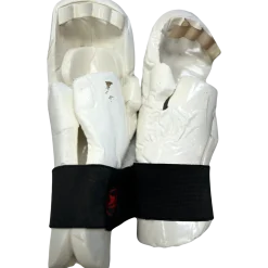Used Martial Arts Hand Pads White Youth