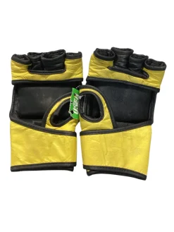 Used Martial Arts Hand Pads Yellow MD