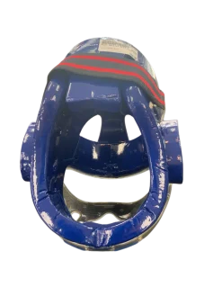 Used Martial Arts Head Gear Royal Blue