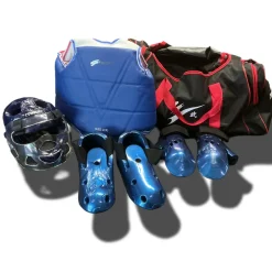 Used Martial Arts Head Gear Red