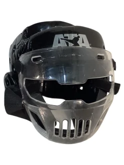 Used Martial Arts Head Gear Black
