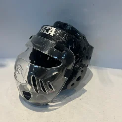 Used Martial Arts Head Gear Black