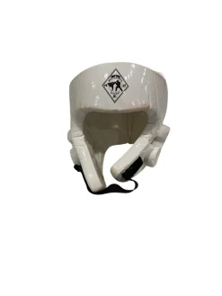 Used Martial Arts Head Gear White