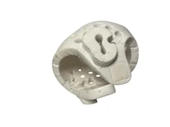 Used Martial Arts Head Gear White