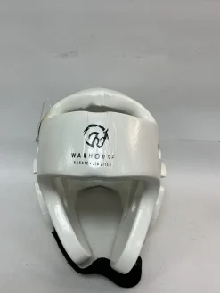 Used Martial Arts Head Gear White