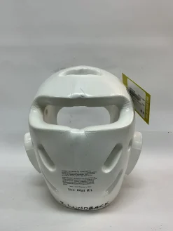 Used Martial Arts Head Gear White