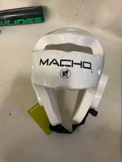 Used Martial Arts Head Gear White
