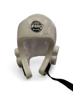 Used Martial Arts Head Gear White MD