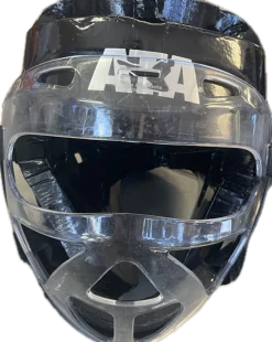 Used Martial Arts Head Gear Black