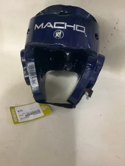 Used Martial Arts Head Gear Navy Blue
