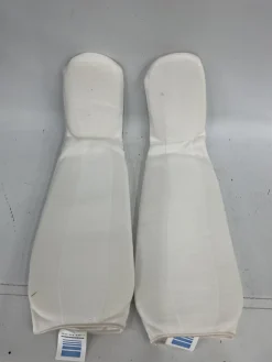 Used Martial Arts Shin Pads White SM