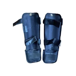 Used Martial Arts Shin Pads Black MD