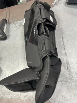 Used Martial Arts Shin Pads Black MD