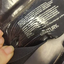 Used Martial Arts Shin Pads Black MD