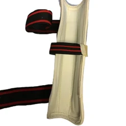 Used Martial Arts Shin Pads White XL