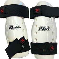 Used Martial Arts Shin Pads White Youth