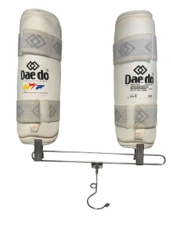 Used Martial Arts Shin Pads White Junior