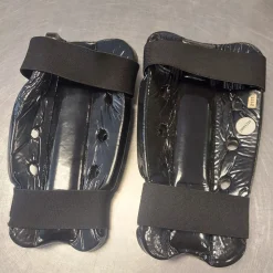 Used Martial Arts Shin Pads Black MD
