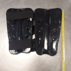 Used Martial Arts Shin Pads Black MD
