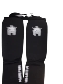 Used Martial Arts Shin Pads Black L/XL