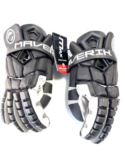 Used Maverik 2025 MAX LAX Goalie Gloves M Black 14"