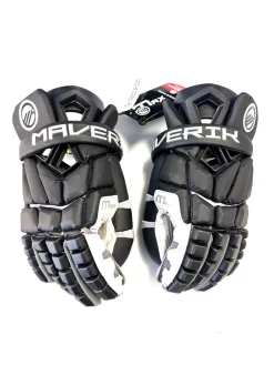 Used Maverik 2025 MAX LAX Goalie Gloves M Black 12"