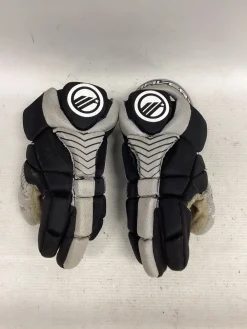 Used Maverik CHARGER GLOVES Lacrosse Gloves Mens Black 10"