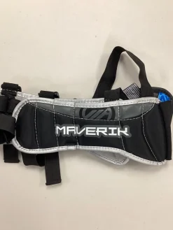 Used Maverik CHARGER Lacrosse Rib Pads Black XS