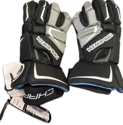 Used Maverik CHARGER Lacrosse Gloves Junior Black 10"