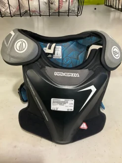 Used Maverik CHARGER Lacrosse Shoulder Pads Black SM