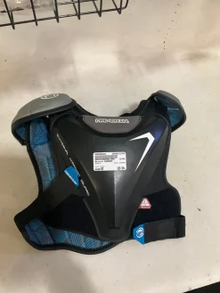 Used Maverik CHARGER Lacrosse Shoulder Pads Black SM