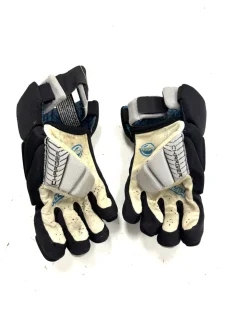 Used Maverik CHARGER Lacrosse Gloves Junior Black 10"