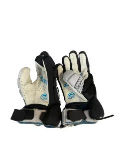 Used Maverik CHARGER Lacrosse Gloves Junior Black 10"