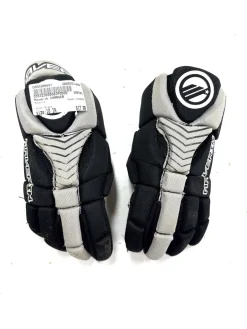 Used Maverik CHARGER Lacrosse Gloves Junior Black 10"