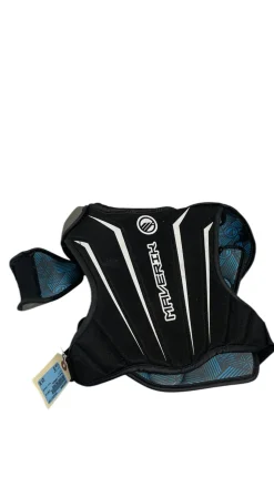 Used Maverik CHARGER Lacrosse Rib Pads Black SM