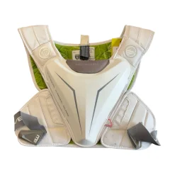 Used Maverik EKG Lacrosse Shoulder Pads White LG