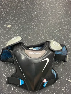 Used Maverik EKG Lacrosse Shoulder Pads Black XS