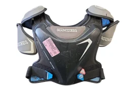 Used Maverik EKG SHOULDER PADS Lacrosse Shoulder Pads Black SM