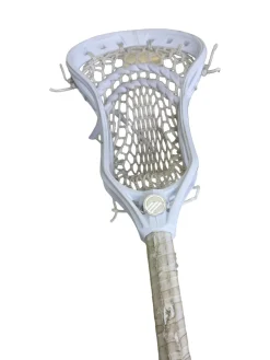 Used Maverik HYPERLITE SHAFT/WARRIOR HEAD Men Atk/Mid Complete Stick White