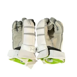 Used Maverik 13IN MAVERIK M6 GOALIE GLOVES Lacrosse Gloves Mens White 13"