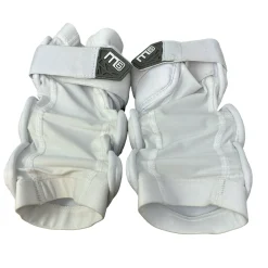 Used Maverik M6 DEMO Lacrosse Arm Pads/Guards White LG