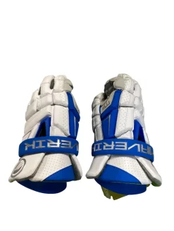 Used Maverik M6 12IN Lacrosse Gloves Mens White 12"