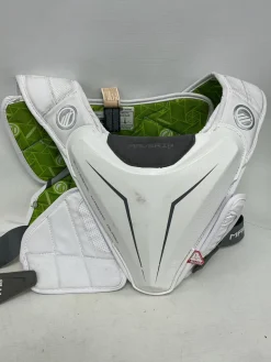Used Maverik M5 Lacrosse Shoulder Pads White LG
